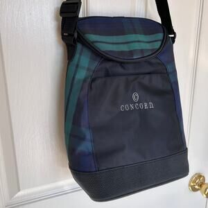 NEW Concord 2 Bottle Wine Carrier Tote, Insulated Wine Cooler Bag w Handles